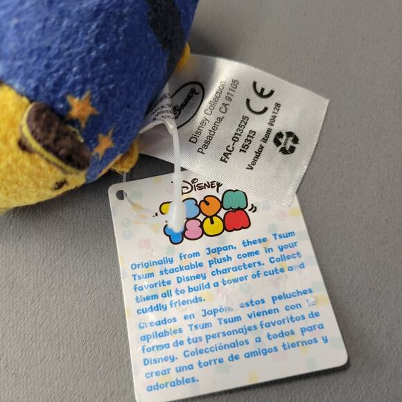 Tsum Tsum Zootopia Officer Clawhauser Plush Toy Leopard Mini 3.5" New - Picture 6 of 16